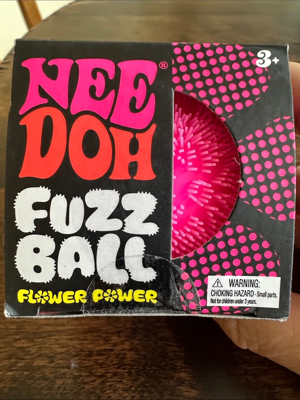 Needoh Fuzz Ball - Pink
